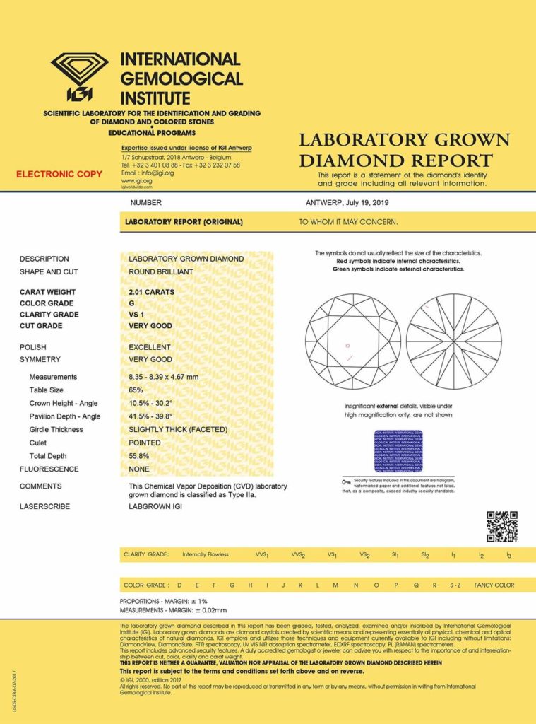 lab grown certification lab grown certification